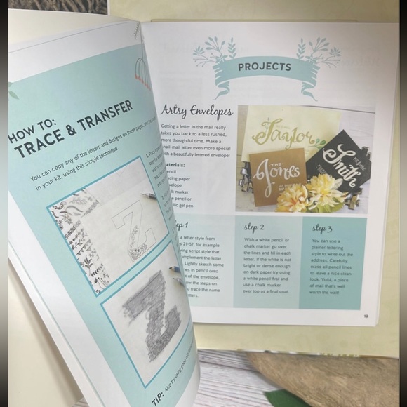 NEW Creative Lettering Calligraphy COMPLETE DIY KIT Instruction Book Bundle LOT - Picture 8 of 12